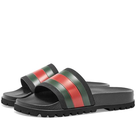 gucci pursuit treck slide sandal box|Shop Gucci Pursuit Slide Sandals .